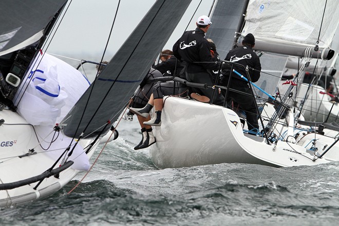 Alec Cutler, Hedgehog rounds through the gate - 2012 Melges 32 World Championship © JOY - International Melges 32 Class Association http://melges32.com/